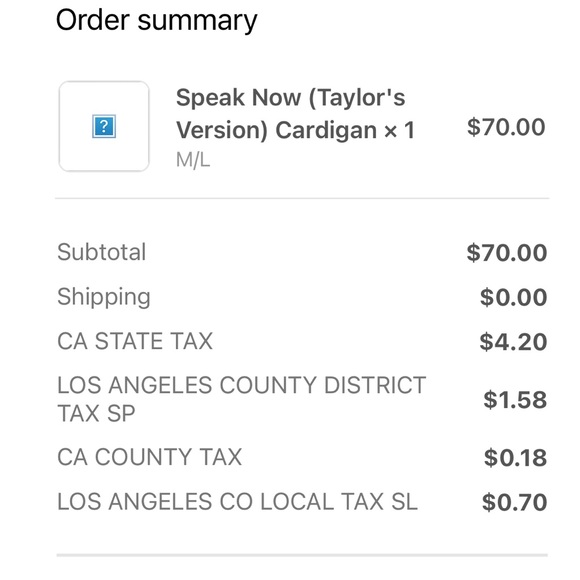 💜 Speak Now cardigan 💜 - Picture 8 of 8